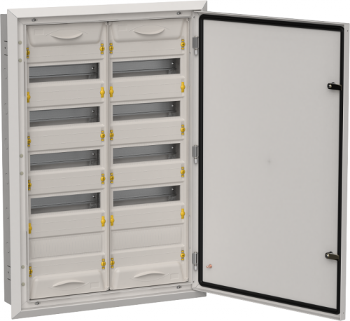 TITAN 5 Корпус мет. ЩРв-120 (2х60) 880х625х130 IP31 сер IEK | код TI5-50-V-2X060-31-7035 | IEK