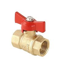 Кран шар. СТАНДАРТ, рукоятка бабочка 3/4", вн.-вн. | код. VT.122.G.05 | VALTEC
