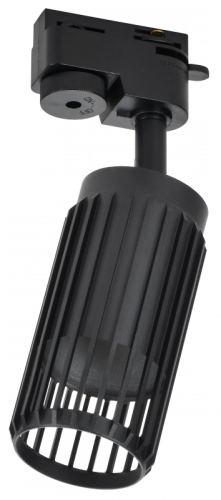 Светильник 4206 декор. трековый GU10 черный IEK | код LT-UPB0-4206-GU10-1-K02 | IEK