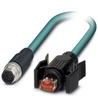 Сетевой кабель VS-M12MS-IP67/B-94B-LI/5,0 | код 1412354 | PHOENIX CONTACT