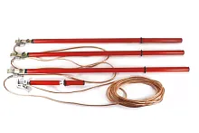 Заземление переносное для воздушных линий ЗПЛ-10Э-3 | код ET-Z136-25 | Электро Трейд