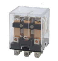PR022 СИЛАТ Реле промежут., 3СО, КУ 24VDC, 10А(240VAC/28VDC), под SR04/PTF11A, шт | код PR022 | SILAT
