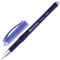 Ручка гелевая с грипом BRAUBERG Impulse, СИНЯЯ, игольчатый узел 0,5 мм, линия письма 0,35 мм, 141182 | код 141182 | BRAUBERG