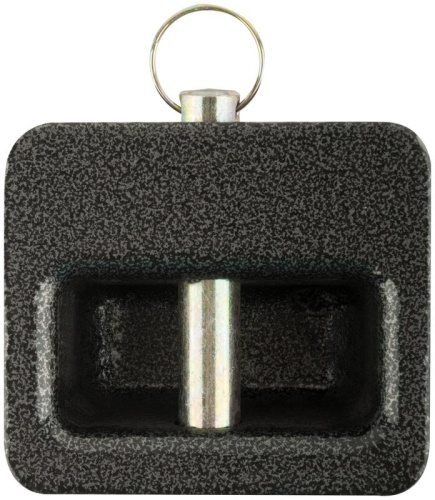 Замок навесной с закрытой дужкой 80x70x40мм стальная дужка 11.7мм КУРС 67031 фото 6