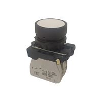 Кнопка КМЕ4501м-белый-0но+1нз-цилиндр-IP54-КЭАЗ | код 354387 | КЭАЗ