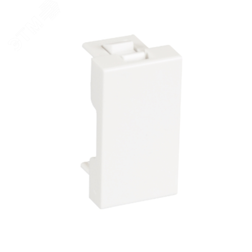 Вставка-заглушка 22 5x45мм белая 10 шт. | код EC-IMH-0-WT-10 | NETLAN