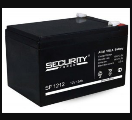 Аккумулятор 12В 12Ач | код 00-00011429 | B.B.Battery