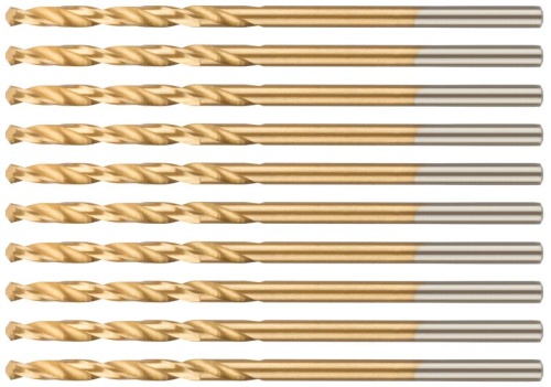 Сверло по металлу Cutop Profi с титановым покрытием, 2х49 мм (10 шт) | код 52-427 | FIT фото 5 Сверло по металлу Cutop Profi с титановым покрытием, 2х49 мм (10 шт) | код 52-427 | FIT фото 5