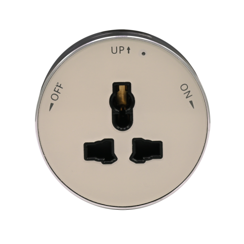 Розетка MultiTrack 13А 250В универс. круглая тип MTK13 песочн. SE MTK13002P фото 5