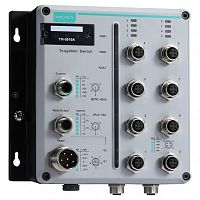 Коммутатор TN-5510A-2GTXBP-WV-CT-T L2 Managed Ethernet switch with 8 10/100BaseT(X) and 2 10/100/1000 Base-T(X) M12 ports with bypass relay function, | код 00-06100654 | MOXA