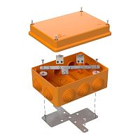 Коробка огнестойкая для о/п 40-0310-FR2.5-4 Е15-Е120 RAL2004 150х110х70 (6 шт/кор) Промрукав | код 40-0310-FR2.5-4 | ПРОМРУКАВ