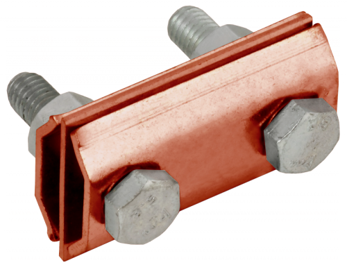 Заж. соед. двойн. сквозной пр.-пр. 8мм медь IEK | код ZCC84-50-1-08 | IEK