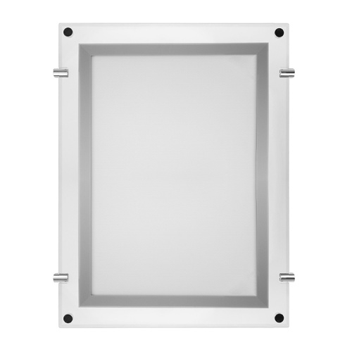 Световая панель бескаркасная тонкая Постер Crystalline LED подвесная односторонняя 1090х1690, видимая часть 1070х1670, габариты 1200х1800, 40 Вт REXAN | код 670-1275 | REXANT