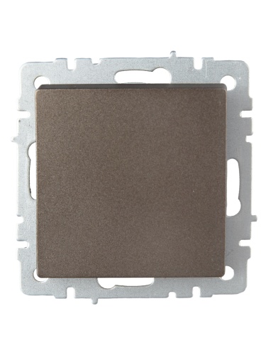 BRITE Выключатель 1-клавишный проходной 10А ВС10-1-6-БрТБ темная бронза | код BR-V12-0-10-K45 | IEK фото 4