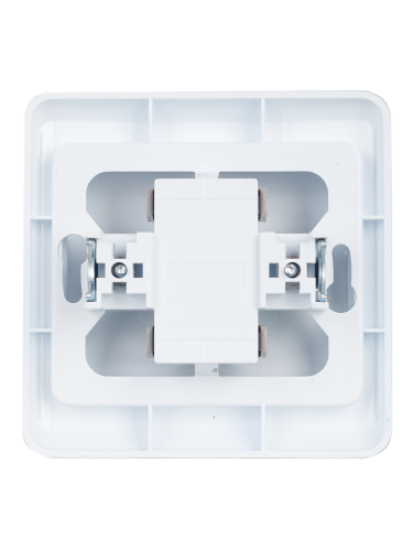 Выключатель 1-клавишный проходной ВСп10-1-0-ВБ 10А ВЕГА белый | код EVV12-K01-10-DM | IEK фото 2