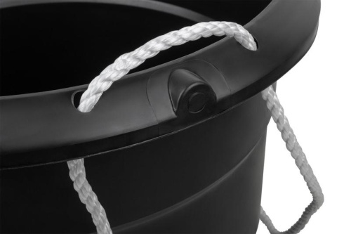 Ведро строительное пластиковое для переноски раствора, усиленные стенки, канатные ручки 40 л | код 4100 | FIT фото 6 Ведро строительное пластиковое для переноски раствора, усиленные стенки, канатные ручки 40 л | код 4100 | FIT фото 6