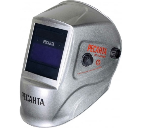 Сварочная маска МС-2 SILVER Ресанта, , Шт | код 65/116 | РЕСАНТА