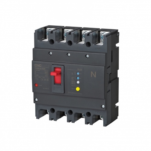 Диф. автомат в литом корпусе YCM8LE 250H 225A 3P 100-300-500мА 25kA | код B051048 | CNC