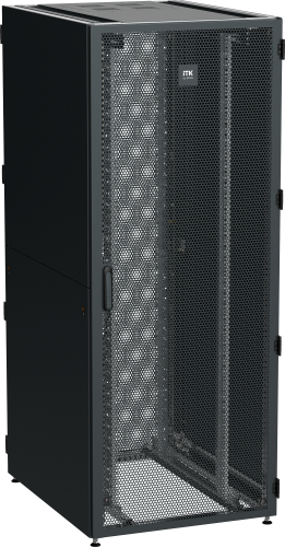 ITK by ZPAS Шкаф серверный 19" 42U 800х1000мм одностворчатые перфорированные двери черный РФ | код ZP05-42U-0810-PP-R | IEK фото 2 ITK by ZPAS Шкаф серверный 19" 42U 800х1000мм одностворчатые перфорированные двери черный РФ | код ZP05-42U-0810-PP-R | IEK фото 2