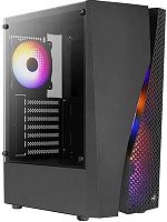 Корпус Aerocool Wave-G-BK-v2 черный без БП ATX 4x120mm 2x140mm 1xUSB2.0 2xUSB3.0 audio bott PSU | код 1474180 | AEROCOOL