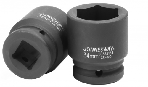 S03A6134 Головка торцевая ударная 3/4DR, 34 мм | код S03A6134 | JONNESWAY