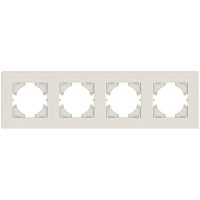 Рамка 4-местн. City беж. С1114-003 | код С1114-003  | GUSI