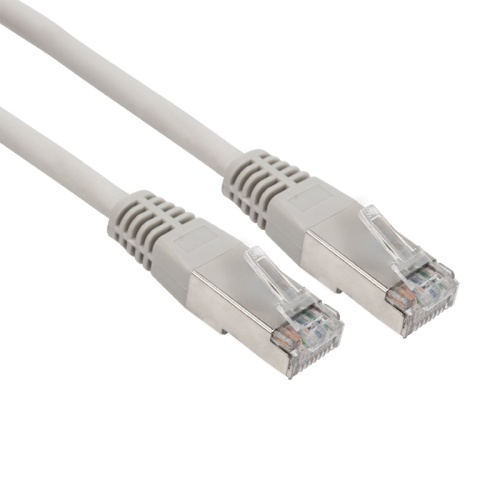 REXANT Патч-корд F/UTP, категория 6, RJ45-RJ45, экранированный, LSZH серый, 3 м | код 18-8106-1 | REXANT