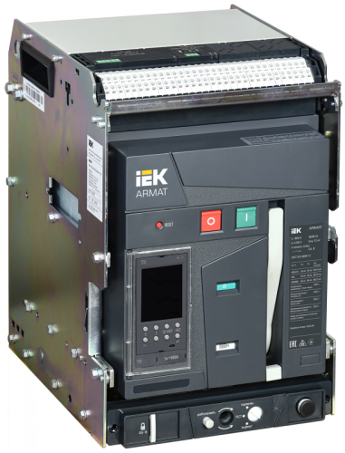 ARMAT Возд. авт. выкл. выдв. 3P B 85кА 1600А TD с акс. IEK | код AR-ACB-3VB-085-1600A-TDCF | IEK