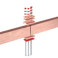 Комплект прямого соединения сборных шин 3-3 | код R5BBCDIRM3M3 | DKC
