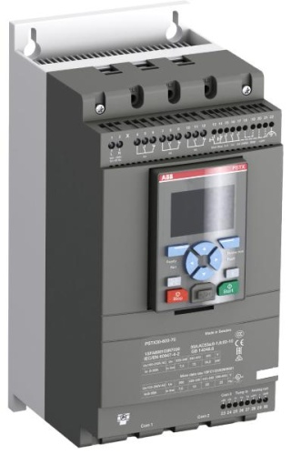 Софтстартер PSTX60-600-70 30кВт 400В 60A (55кВт 400В 105A внутри треугольника) PSTX60-600-70 | код 1SFA898106R7000 | ABB