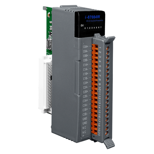 I-87084W-G CR 4/8-channel Counter/Frequency/Encoder Module (Gray Cover) (RoHS) | код 00-06052832 | ICP DAS
