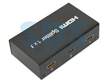 Делитель гнездо HDMI на 3 гнезда HDMI, металл REXANT | код 17-6900 | REXANT