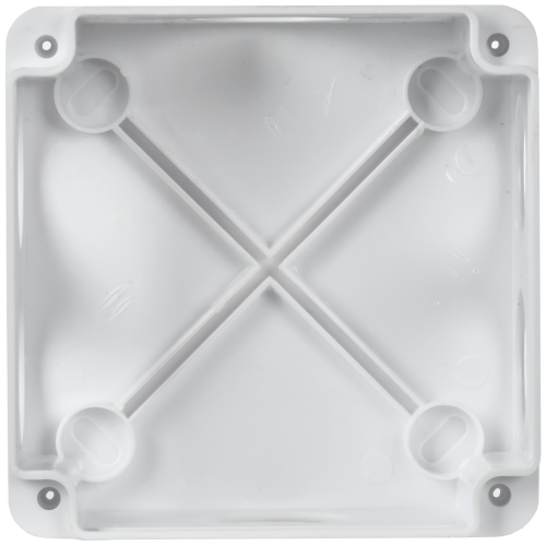 Коробка распаячная КМ для открытой проводки 100х100х45мм IP44 6 вводов белая | код UKO11-100-100-045-K01-44 | IEK фото 2 Коробка распаячная КМ для открытой проводки 100х100х45мм IP44 6 вводов белая | код UKO11-100-100-045-K01-44 | IEK фото 2