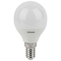 Лампа светодиодная LED Antibacterial P 5.5Вт шар матовая | код 4058075561618 | LEDVANCE