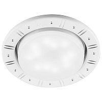 Светильник потолочный встраиваемый 20Вт 230В GX53 бел. без лампы DL393 FERON 29717