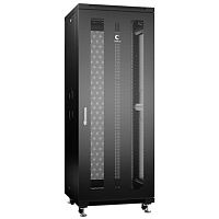 Cabeus ND-05C-32U60/60-BK Шкаф монтажный телекоммуникационный 19 напольный для распределительного и серверного оборудования 32U 600x600x1610mm (ШхГхВ) передняя и задняя перфорированные двери, ручка с замком, цвет черный (RAL 9004) | код 8551c (0) Бр