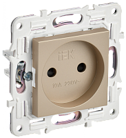 SKANDY Роз. без з/к с з/ш 10А SK-R01Sa песоч. IEK | код SK-R13-10-K98 | IEK