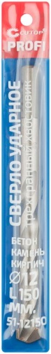 Сверло по бетону ударное Cutop 12х150 мм | код 51-12150 | FIT фото 3 Сверло по бетону ударное Cutop 12х150 мм | код 51-12150 | FIT фото 3