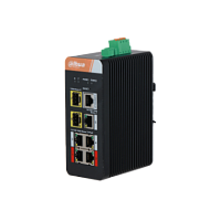 Коммутатор Dahua DH-IS4207-4GT-120 (L2) 2SFP 4PoE 120W управляемый | код 1968618 | Dahua