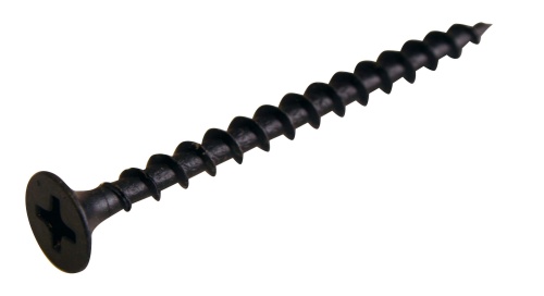Саморез гипсокартон/дерево 3,5х32 черный (200шт) | код. 1517285-200 | ЭТМ-Крепеж