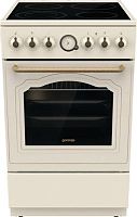 Плита Электрическая Gorenje GECS5B70CLI бежевый стеклокерамика (без крышки) | код 1845622 | GORENJE