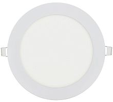 Светильник ДВО 1605 белый круг LED 12Вт 4000K IP20 | код. LDVO0-1605-1-12-K02 | IEK
