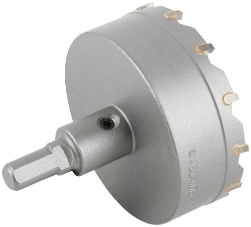 Коронка кольцевая с карбидными вставками Профи (для отверстий в нержавеющей стали) 73 мм | код 36856 | FIT фото 4 Коронка кольцевая с карбидными вставками Профи (для отверстий в нержавеющей стали) 73 мм | код 36856 | FIT фото 4