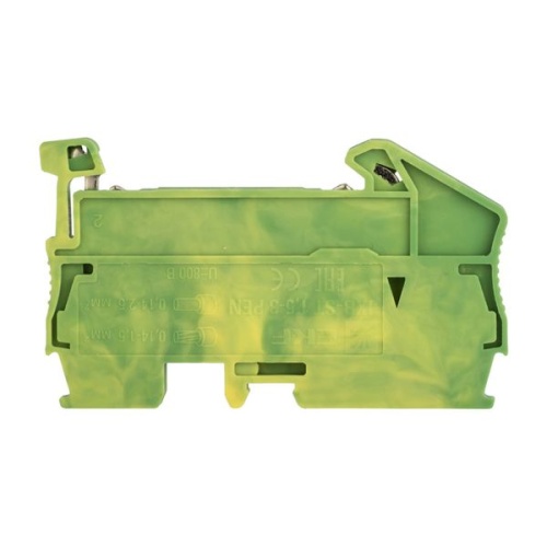 Колодка клеммная пружинная JXB-ST-2,5 3 вывода земля PROxima | код plc-jxb-st-2.5-3-pen | EKF фото 4