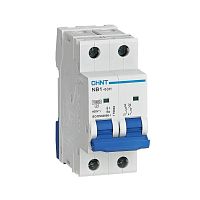 Авт. выкл. NB1-63H 2P 1A 10кА х-ка B соответствует стандарту ROHS (CHINT) | код 179809 | CHINT
