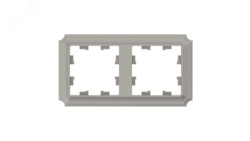 Рамка 2-пост. AtlasDesign Antique универс. шампань | код ATN100502 | Systeme Electric Рамка 2-пост. AtlasDesign Antique универс. шампань | код ATN100502 | Systeme Electric