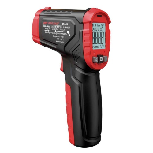 Пирометр бесконтактный цифровой KT 641A PROLINE до 400 °C (КВТ) | код 87244 | КВТ
