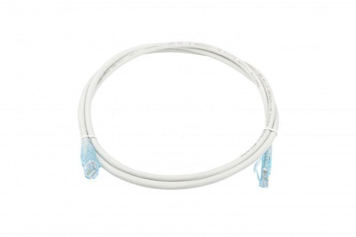 Патч-корд PC-LPM-UTP-RJ45-RJ45-C6-1.5M-LSZH-GY U/UTP кат.6 LSZH 1.5м сер. | код 42237 | Hyperline