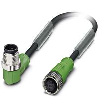 Кабель для датчика / исполнительного элемента SAC-3P-M12MR/1,5-PUR/M12FS B | код 1668577 | PHOENIX CONTACT