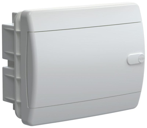 UNION Compact Корпус пластиковый ЩРВ-П-8 IP41 белая дверь IEK | код UIC-KP13-V-08-41-K01 | IEK